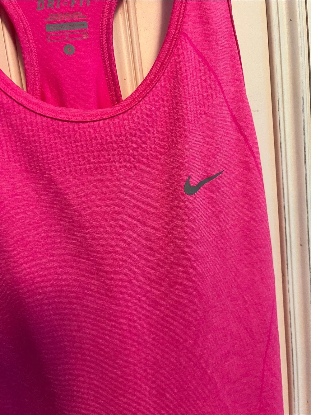Nike Hot Pink Racerback Performance Tank